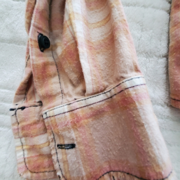 Custom Bleached/Distressed Flannel - Picture 4 of 6